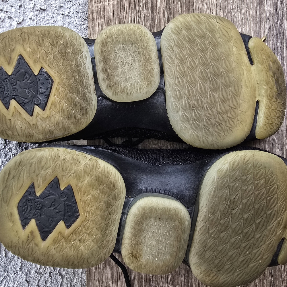 Black and Tan Athletic Shoes